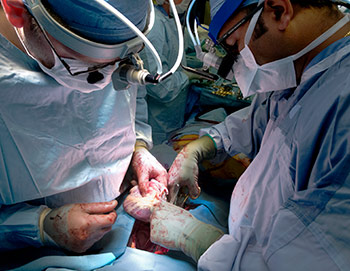 picture of heart transplant at UW Medical Center in Seattle