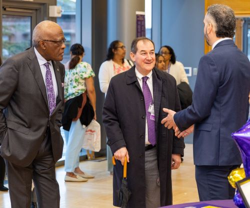 Robert Jones and Tim Dellit at Match Day 2026