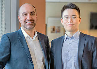 picture of Drs. Aria Jafari and Matthew Zhang, surgeons at UW Medicine