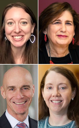 pictures of Drs. Kathryn Lowry, Jeanne Mandelblatt and Mark Robson