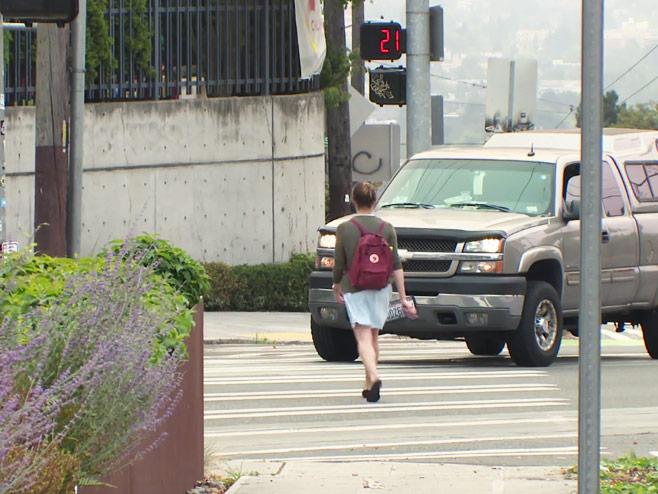 This is the image for Kids walk to school? Help them get there safely entry