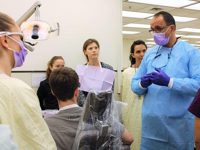 This is the image for Dentistry ups students' training in pain-relief prescriptions entry