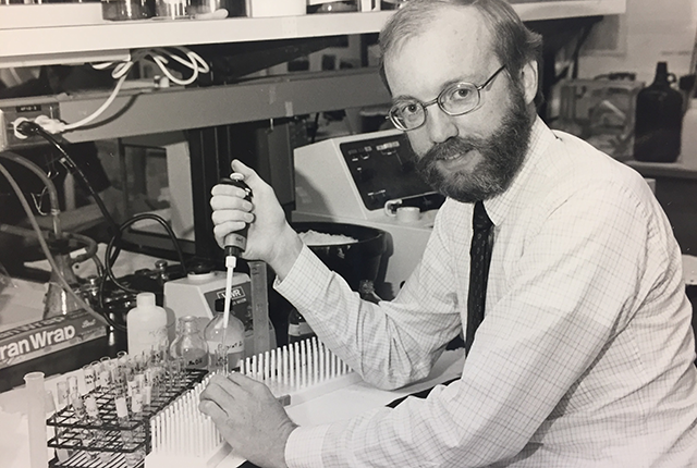 undated photo of William Catterall of the University of Washington School of Medicine