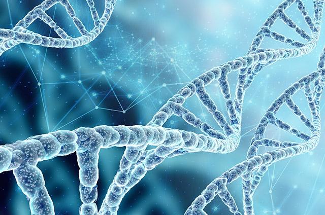 Abstract image of DNA