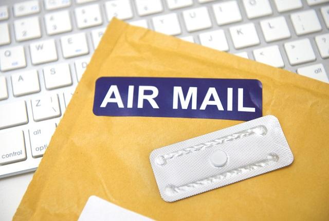 mail package with abortion pills
