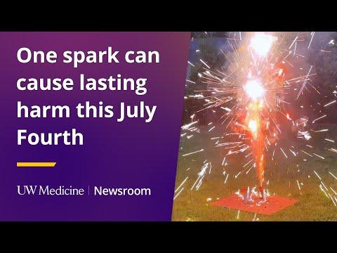This is the image for One spark can cause lasting harm this July Fourth  video