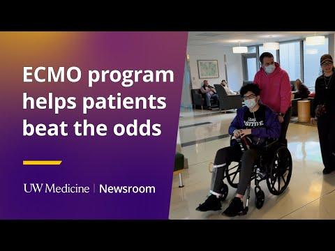 This is the image for  ECMO program helps patients beat the odds video