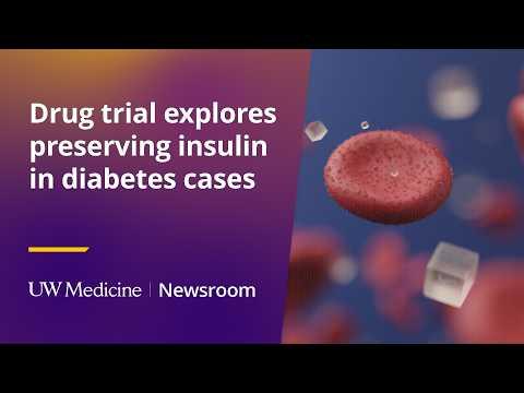 This is the image for Drug trial explores preserving insulin in diabetes cases  video