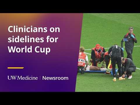 This is the image for Clinicians on sidelines for World Cup video