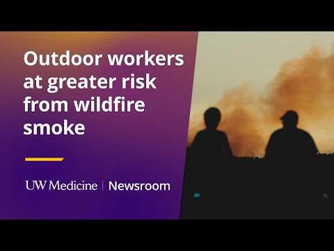 This is the image for Outdoor workers at greater risk from wildfire smoke video