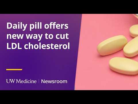 This is the image for Daily pill offers new way to cut LDL cholesterol  video